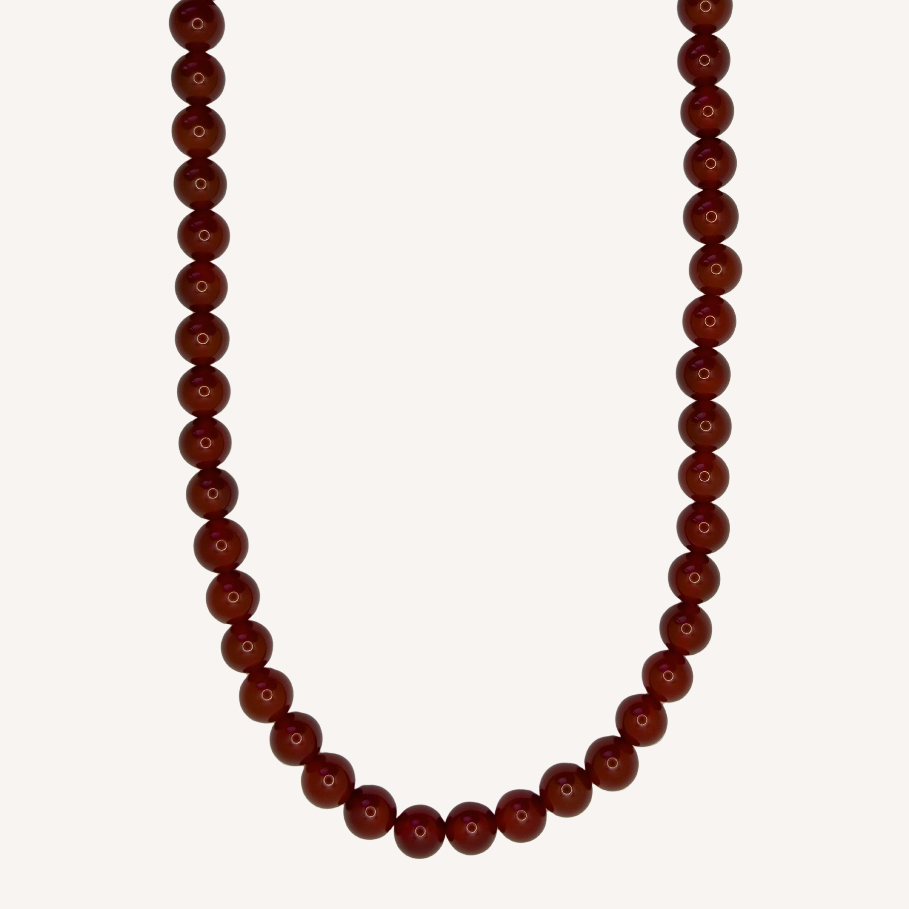 Elara Necklace - Garnet