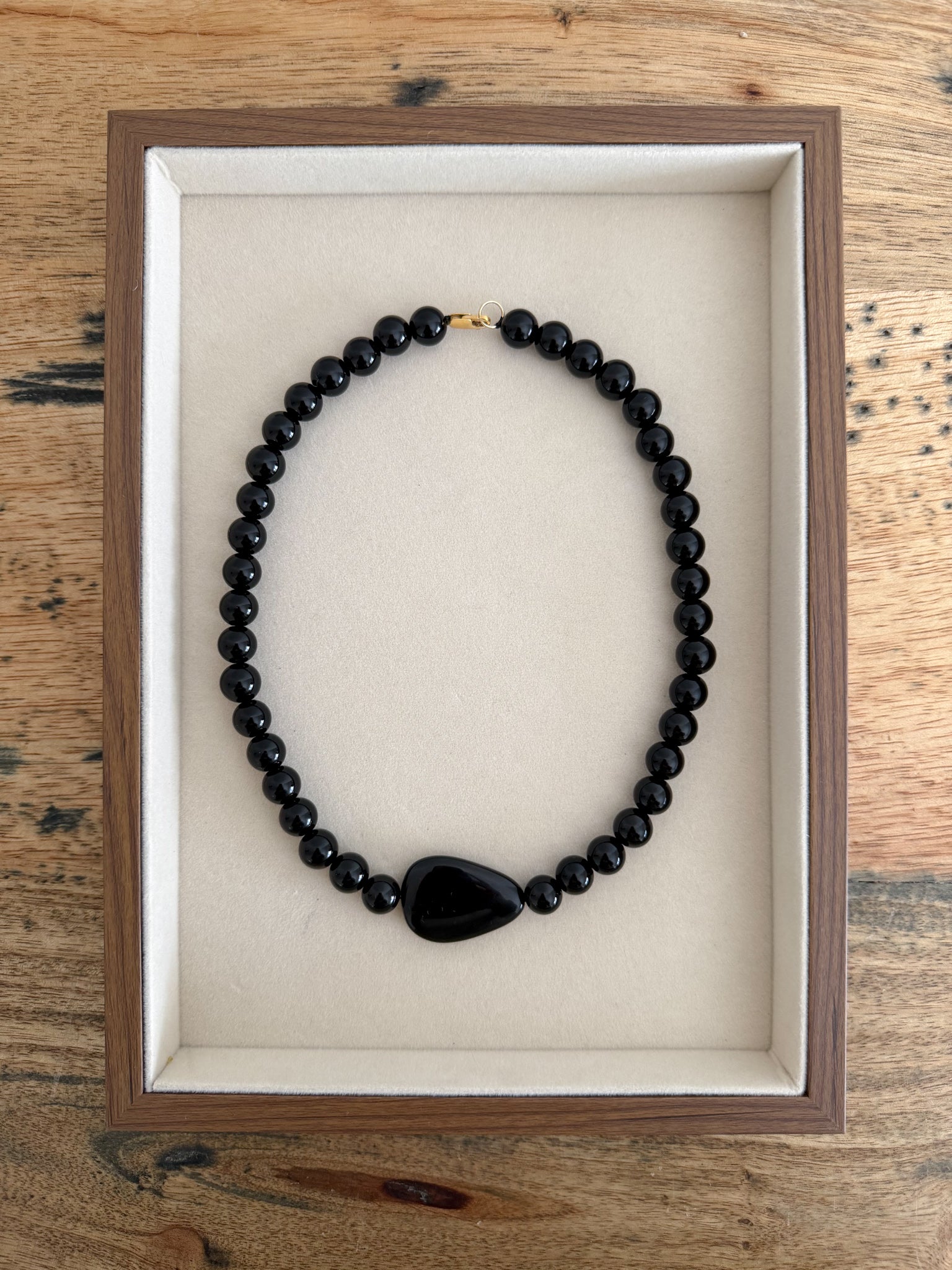 Alba Necklace - Onyx